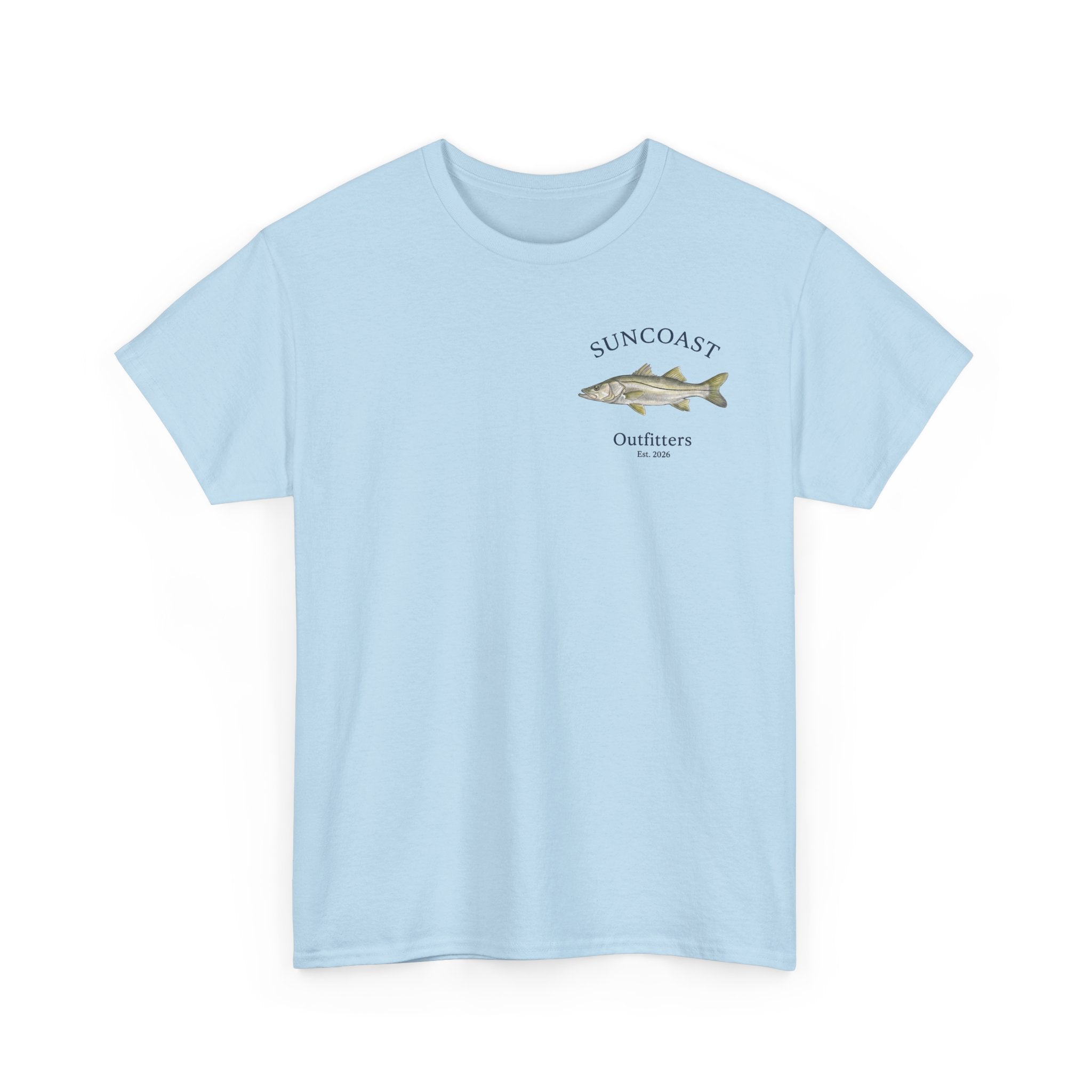 Fishing T‑Shirt — "Master Baiter" Suncoast Outfitters Graphic Tee