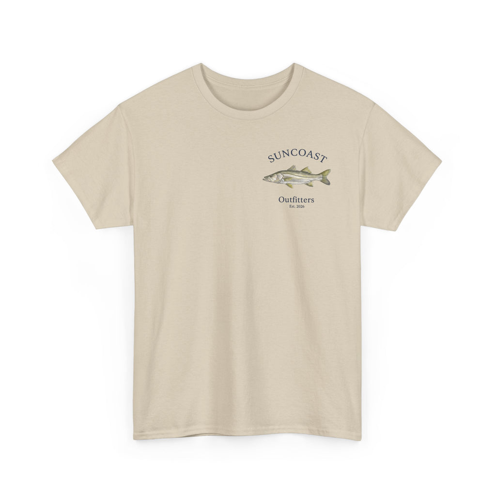 Fishing T‑Shirt — "Master Baiter" Suncoast Outfitters Graphic Tee