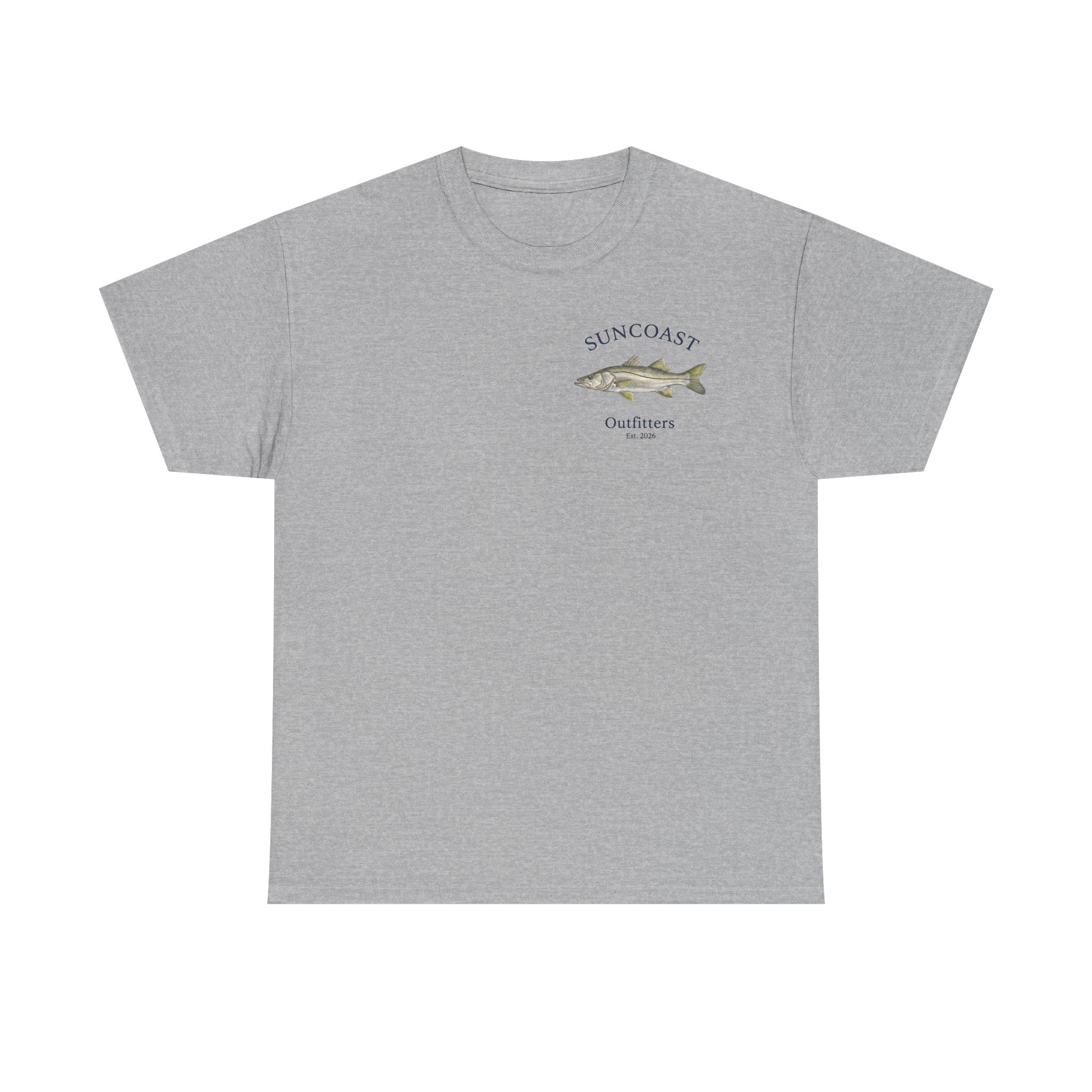 Fishing T‑Shirt — "Master Baiter" Suncoast Outfitters Graphic Tee