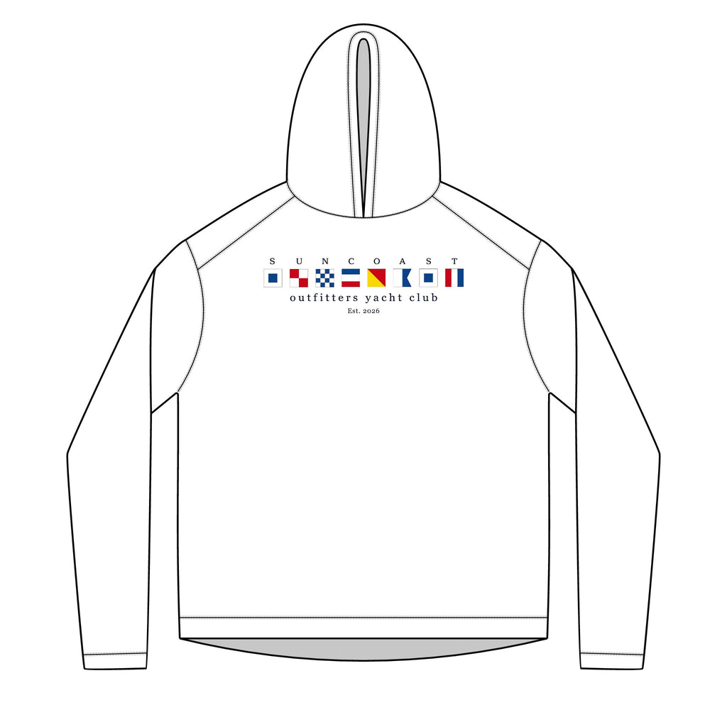 Special edition - Suncoast outfitters yacht club fishing hoodie