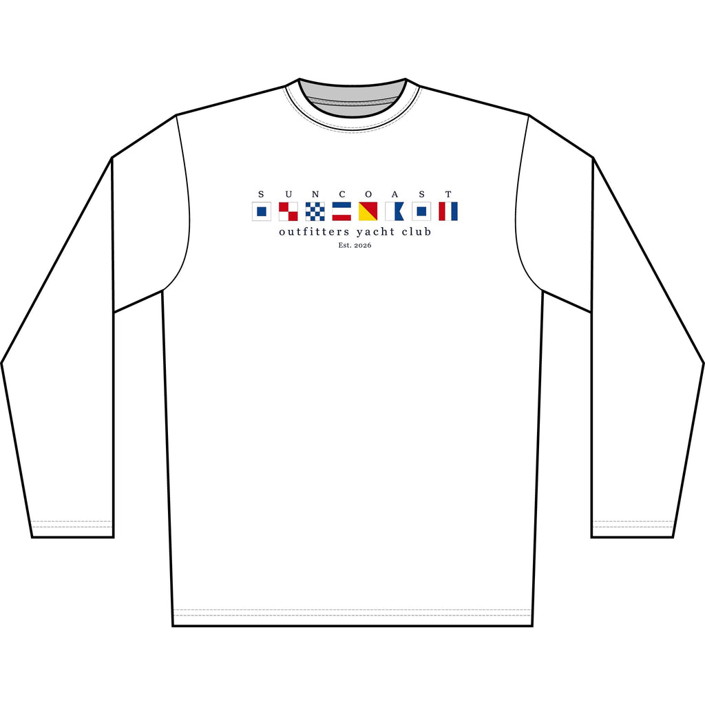 Special edition Suncoast outfitters yacht club fishing shirt