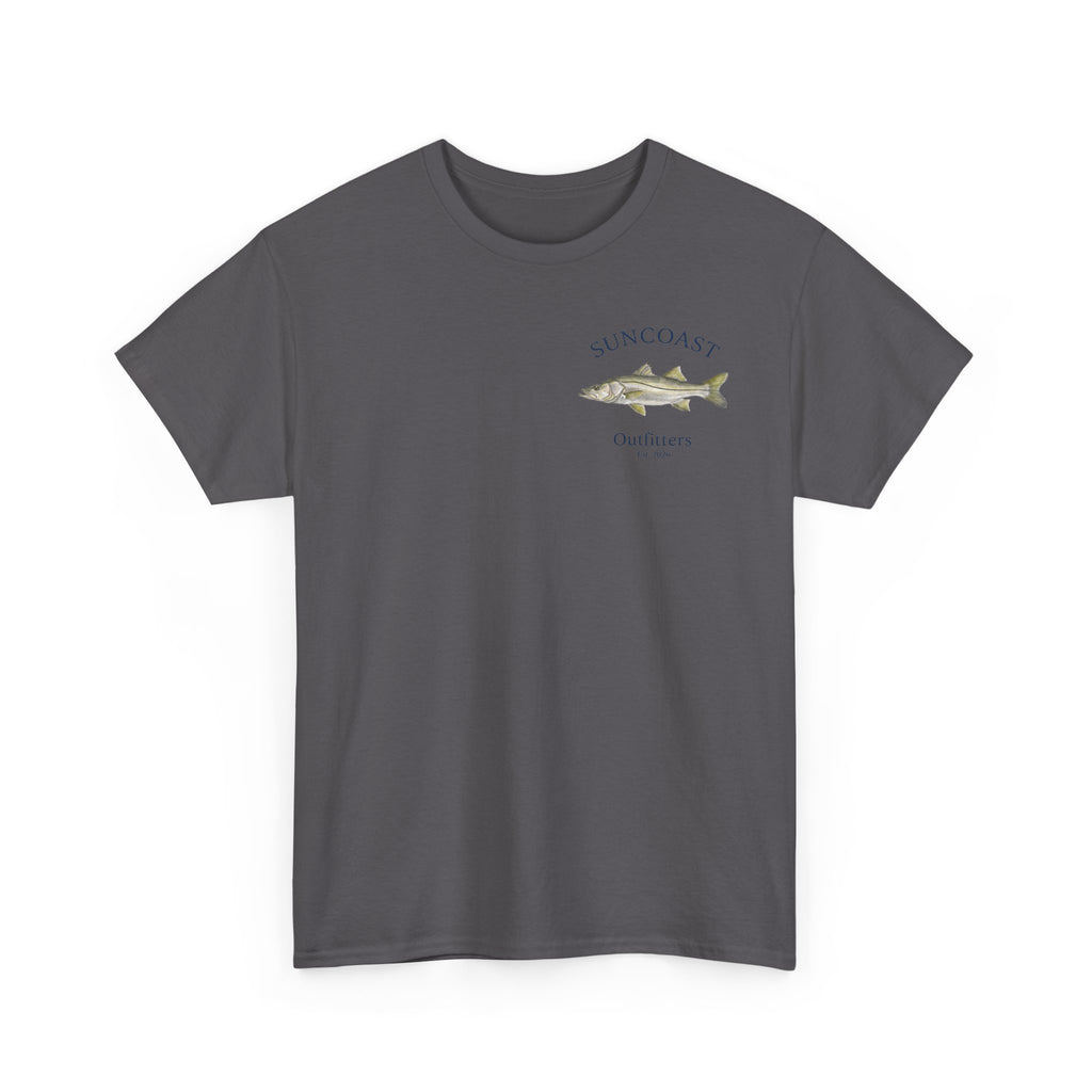 Fishing T‑Shirt — "Master Baiter" Suncoast Outfitters Graphic Tee