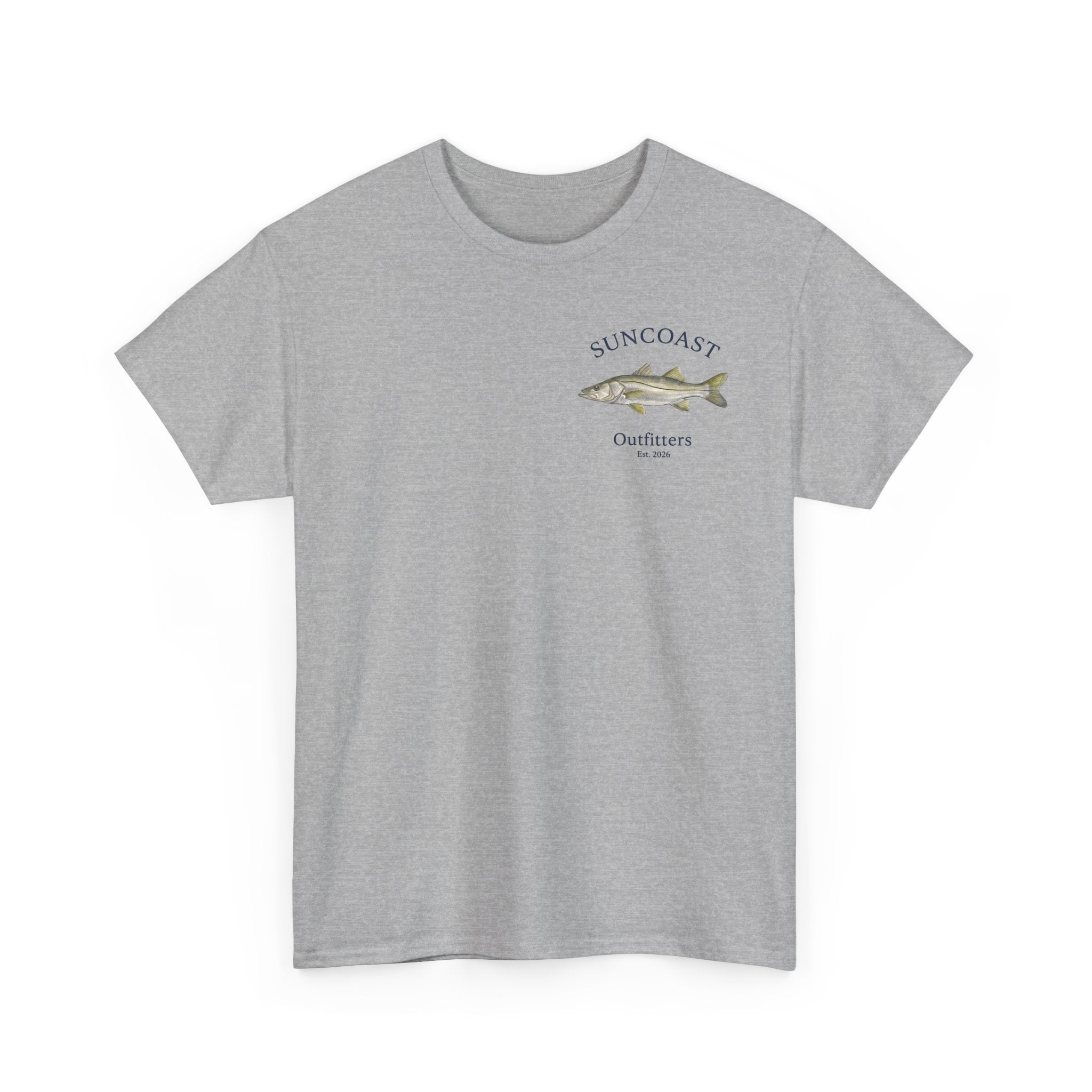 Fishing T‑Shirt — "Master Baiter" Suncoast Outfitters Graphic Tee