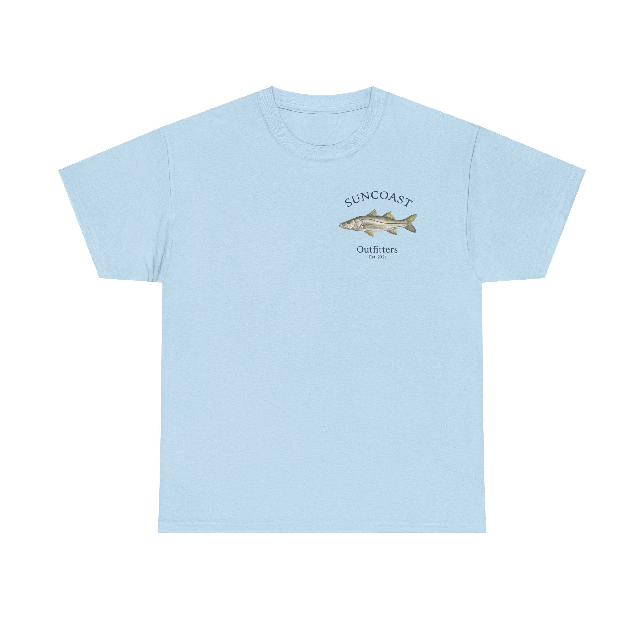 Fishing T‑Shirt — "Master Baiter" Suncoast Outfitters Graphic Tee