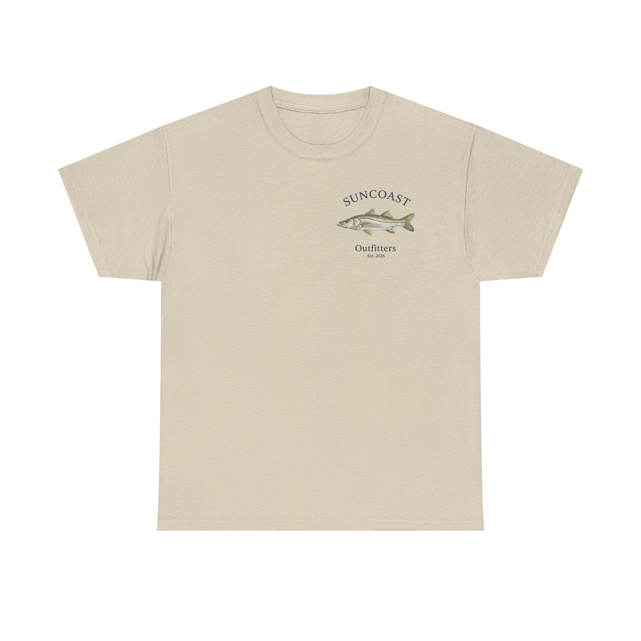 Fishing T‑Shirt — "Master Baiter" Suncoast Outfitters Graphic Tee