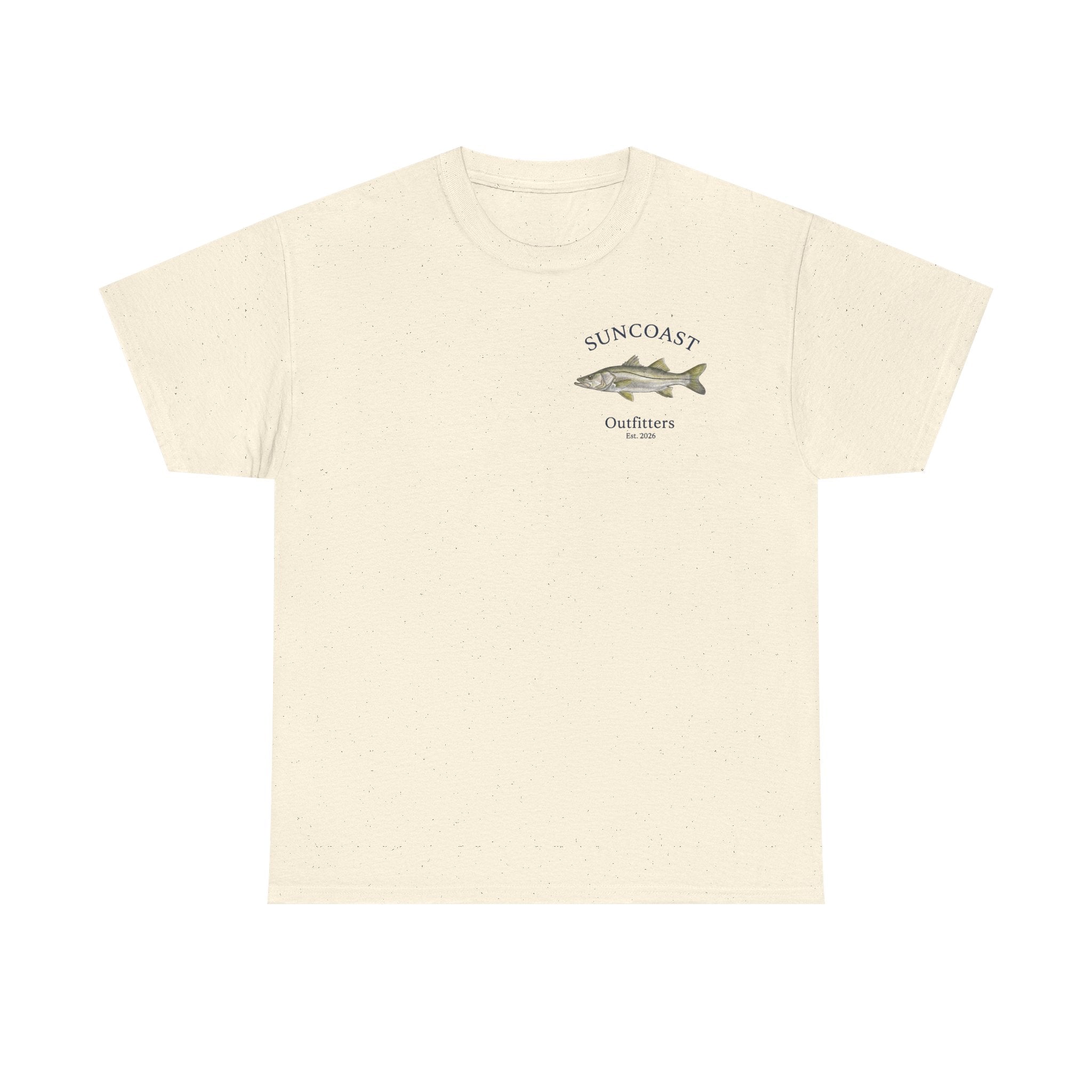 Fishing T‑Shirt — "Master Baiter" Suncoast Outfitters Graphic Tee