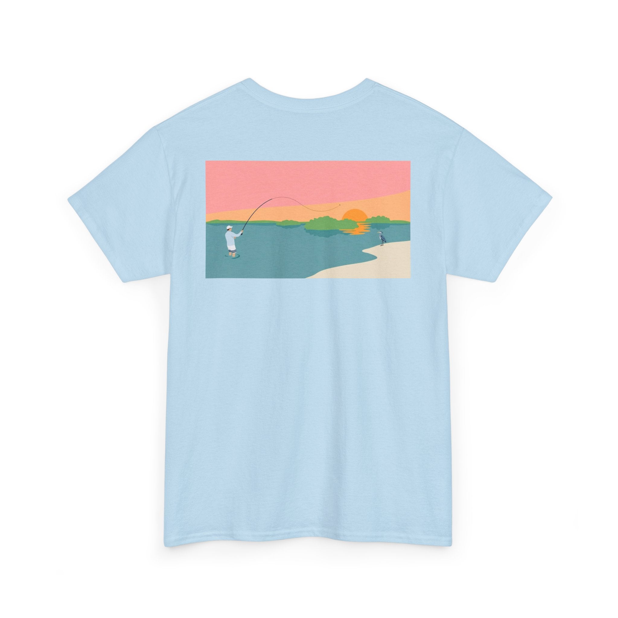 Blue heron Suncoast outfitters graphic tee