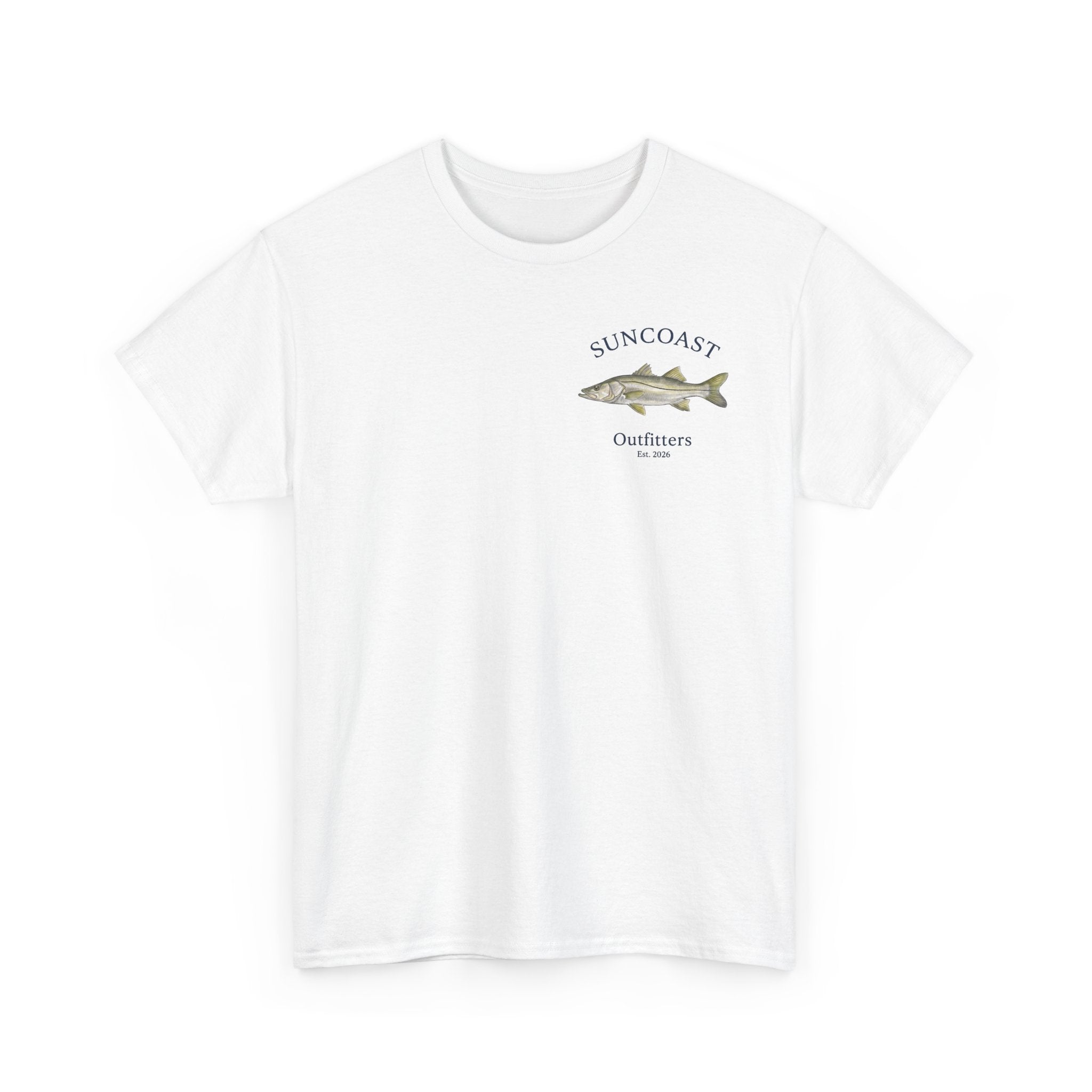 Fishing T‑Shirt — "Master Baiter" Suncoast Outfitters Graphic Tee